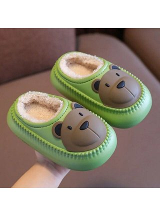 PIKADINGNIS Cute Sheep Plush Slippers For Women Big Ear Fluffy Slippers  2022 Winter Warm Plush Funny Slippers Girls Bedroom Home Slides