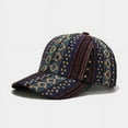 thumbnail image 1 of CoCopeanut Fashion Baseball Caps Women's Hip Hop Caps Bohemian Cap for Men Outdoor Dad Cap Adjustable Gorras Unisex Sun Hat, 1 of 6