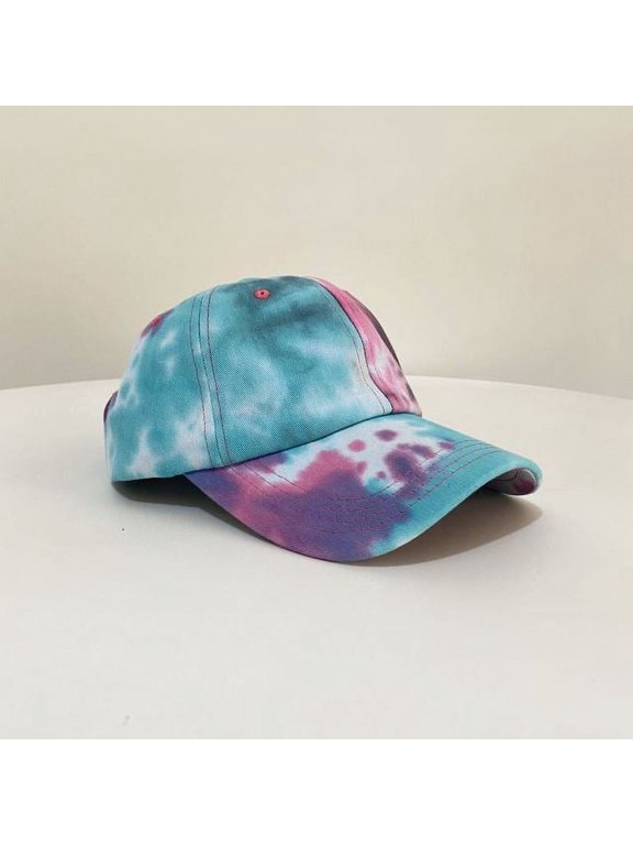 Fashion Dyeing Hat Unisex Cap Casual Baseball Cap Adjustable Snapback Hats for Women Men Hip Hop Cap Street Dad Hat Travel Gift