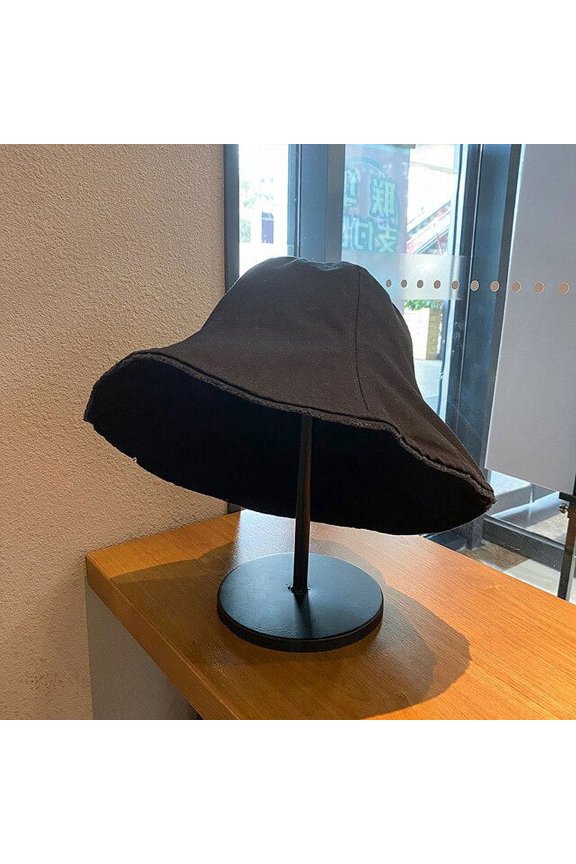 Fashion Panama Bucket Hat Women Summer Bucket Cap Female Wavy Cool Fishing Hats Sun Summer Sunscreen Fisherman Hip Hop Caps Gift