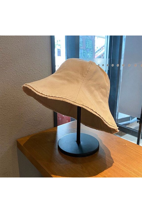 Fashion Panama Bucket Hat Women Summer Bucket Cap Female Wavy Cool Fishing Hats Sun Summer Sunscreen Fisherman Hip Hop Caps Gift