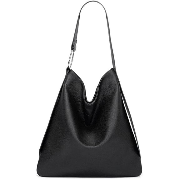 CoCopeanut Fashion Shoulder Bag for Women Large Capacity Handbag Top Handle Satchel PU Tote Bag Retro Purse