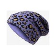thumbnail image 1 of CoCopeanut Fashion Wanita Topi Bergaris Wanita Beanies Skullies Santai Macan Tutul Syal Cap Dua Digunakan Musim Dingin Musim Semi Hangat Topi Liburan Kolam Cap, 1 of 6