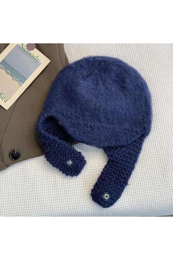 Fashion Winter Hats Keep Warm Bomber Hat Women Winter Aviator Trooper Warm Ear Protection Beanies Russian for Women Earflap Caps