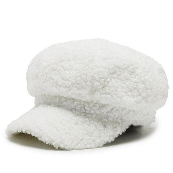 CoCopeanut Fashion Women Military Hat Autumn Winter Sailor Hats Ladies Beret Caps Flat Top Captain Cap Travel Cadet Octagonal Hat Girls Hat