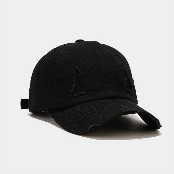 CoCopeanut Gaya Klasik Baru Unisex Wanita Pria Musim Panas Fashion Topi Bisbol Kapas Motor Cap Grinding Vintage Solid Sun Topi Ayah Gorros