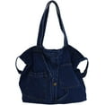 thumbnail image 1 of CoCopeanut Handbag for Women Hobo Tote Bag Denim Crossbody Bag Casual Satchel Large Capacity Purse, 1 of 7