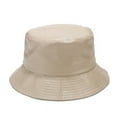 thumbnail image 1 of CoCopeanut Kolam Fashion PU Ember Topi Kulit Memancing Topi Soild Foldable Hiking Topi Hip-Hop Street Tahan Air Panama untuk Wanita dan Pria, 1 of 6