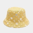 thumbnail image 1 of CoCopeanut Ladies Bucket Hat Sun Visor Fisherman Hat Beach Outdoor Sun Protection Women Flat Tassel Breathable Sun Hat Fashion Summer 2022, 1 of 6