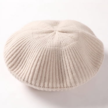 Geebro Women's Cashmere French Beret Hat Causal Plain