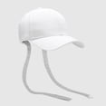 thumbnail image 1 of CoCopeanut New Fashion Long Rope Baseball Cap Black White Summer Autumn Adjustable Snapback Hats for Women Men Hip Hop Cap Street Dad Hat, 1 of 6
