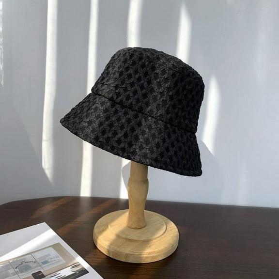 CoCopeanut New Gauze Lace Hat for Women Soft Lace Ventilation Wide Brim Sun Hats Floppy Lady Panama Summer Fisherman Hats Ladies Bucket Hat