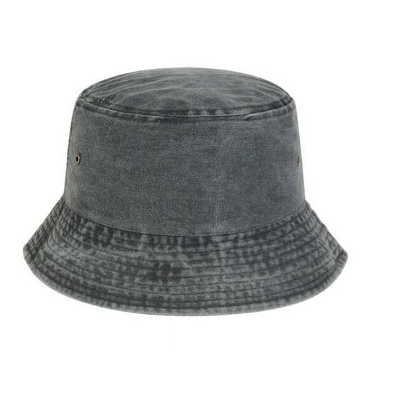 CoCopeanut New Solid Cotton Washed Denim Bucket Hats Unisex Bob Folding Fisherman Wide Brim Caps Hip Hop Gorros Men Women Panama Bucket Cap