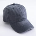 thumbnail image 1 of CoCopeanut New Washed Cotton Pure Color Light Board Women Men Baseball Cap Multi-Color Optional Bone Cap Stitching Dad Hat Sun Hat Travel, 1 of 6