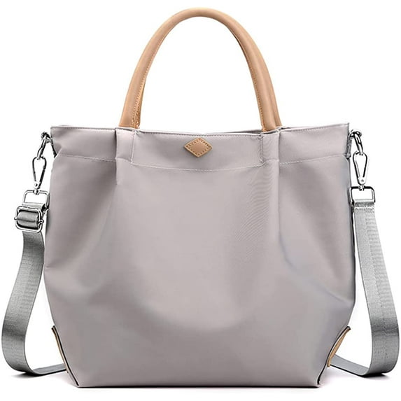 CoCopeanut Nylon Shoulder Bag for Women Top Handle Handbag Large Capacity Crossbody Bag Casual Tote Bag Travel Satchel Purse