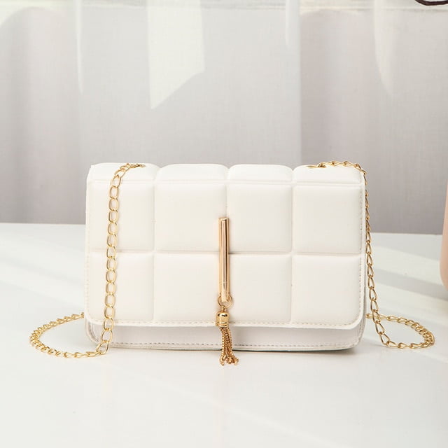 CoCopeanut PU Leather Shoulder Bags for Women Fashion Texture Chain  Rhomboid Crossbody Bags Summer Trend Handbags Phone Bag Hand Bags