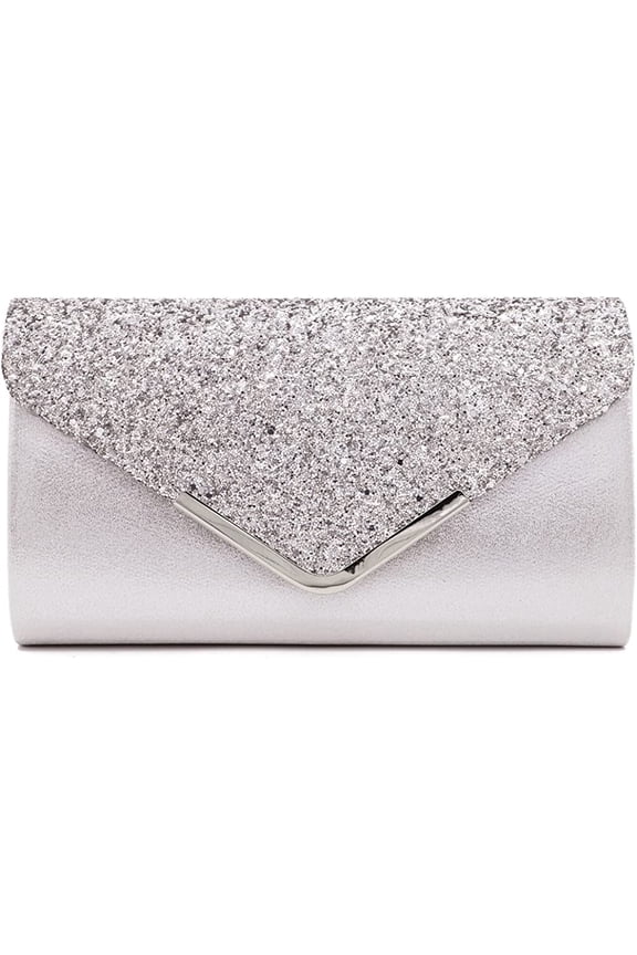Sequin Clutch Bag for Women Envelope Handbag Wedding Shoulder Bag Party Crossbody Bag Evening Purse