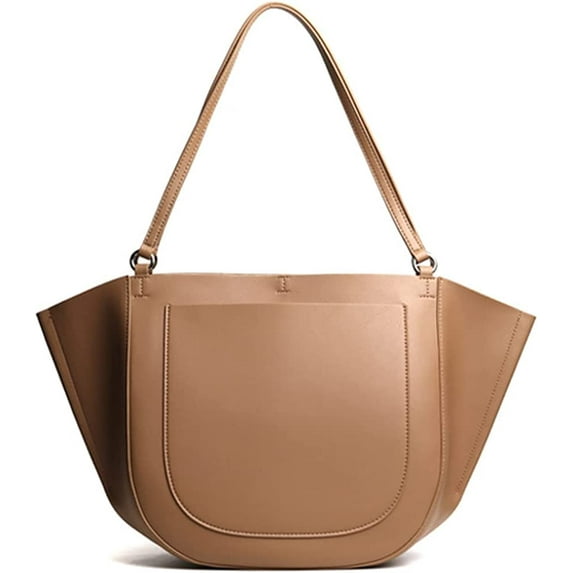 CoCopeanut Shoulder Bag for Women Multi Pocket Tote Bag Large Capacity Handbag Top Handle Satchel Retro Purse