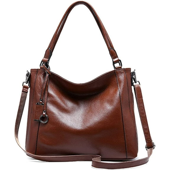 CoCopeanut Shoulder Bag for Women Top Handle Handbag Large Capacity Crossbody Bag Hobo Tote Bag Retro Purse