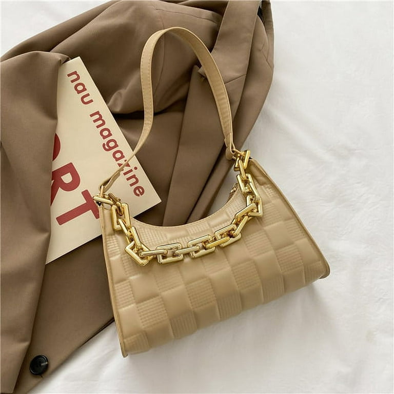 Mini Simple Solid Color Chain Shoulder Bag