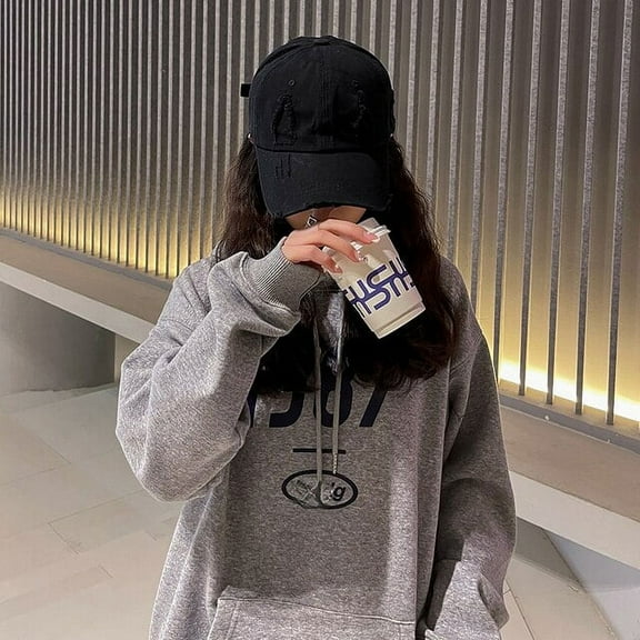 CoCopeanut Topi Bisbol Dicuci Retro Topi Pas Topi Snapback untuk Pria Wanita Tulang Gorras Kasual Topi Hitam Huruf Topi Matahari Dapat Disesuaikan