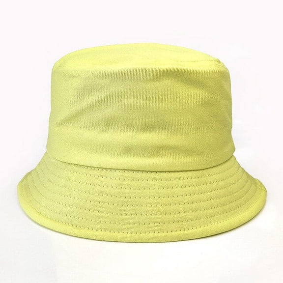 CoCopeanut Topi Bucket Anak-anak Musim Semi Musim Gugur Baru Topi Matahari Solid Topi Pantai Luar Ruangan Anak Perempuan Laki-laki Topi Memancing Camping Capcotton Panama Kasual