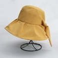 thumbnail image 1 of CoCopeanut Topi Katun Baru Pita Pantai untuk Wanita Topi Wanita Topi Ember Wanita Topi Musim Panas Wanita Anti UV Panama Topi Pantai Musim Panas Viseira, 1 of 6