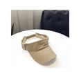 thumbnail image 1 of CoCopeanut Topi Surya Olahraga Musim Semi Musim Panas Mode Topi Surya Pelindung UV Pelindung Denim Dapat Disesuaikan Pria Wanita Topi Tabir Surya Lari Golf Kosong, 1 of 5