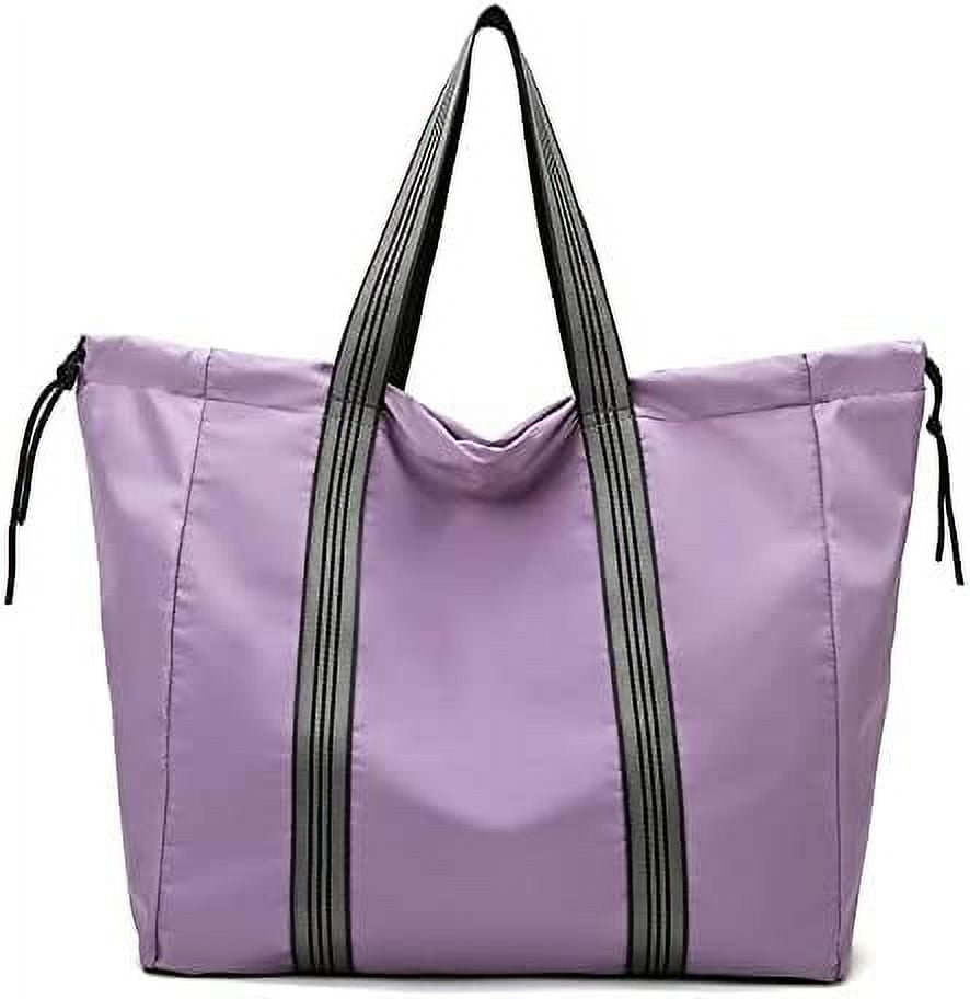 CoCopeaunt Aesthetic Tote Bag for School, Drawstring Waterproof Nylon