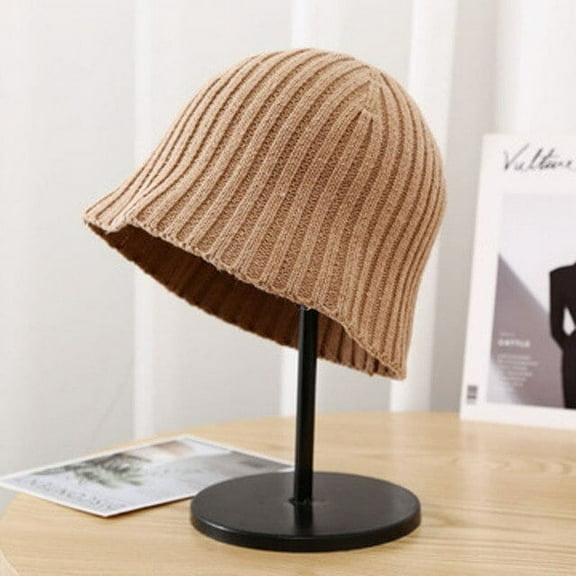 CoCopeaunt Autumn And Winter With Wool Striped Fisherman Hat, Beggar Hat, Yuppie Bucket Hat