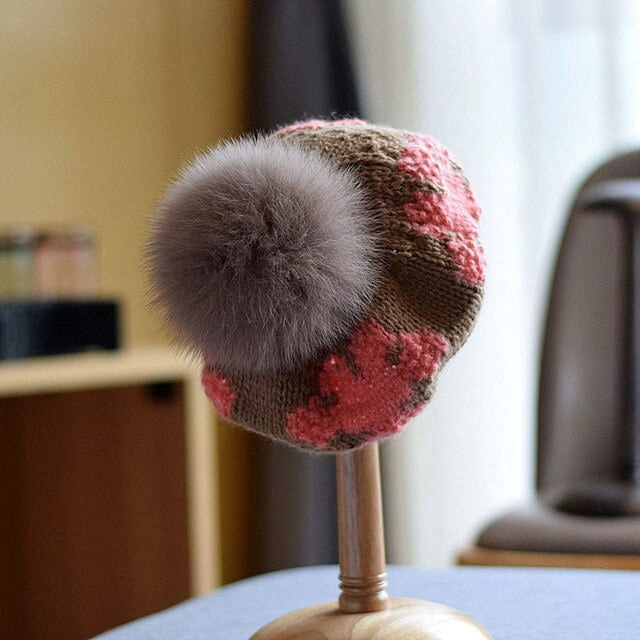 CoCopeaunt Berets Fall And Winter, Mohair Vintage Hand  display picture 1