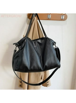 NKOOGH Sling Bags for Men Big Zippe Tote Handbags for Women Large Designer  Ladies Bag Bucket Purse Leather