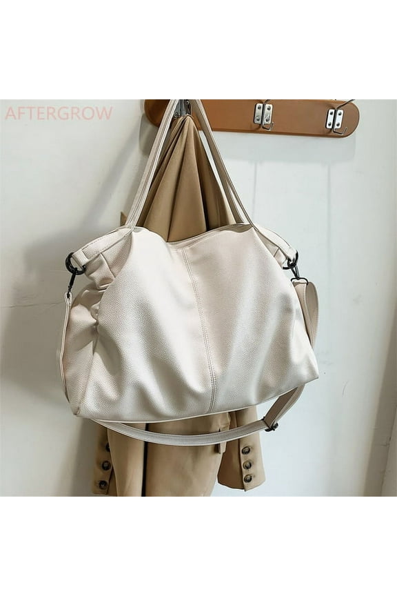 Big Black Tote Bags for Women Large Hobo Shopper Bag Roomy Handbag Soft Leather Crossbody Bag Ladies Travel Shoulder Bag