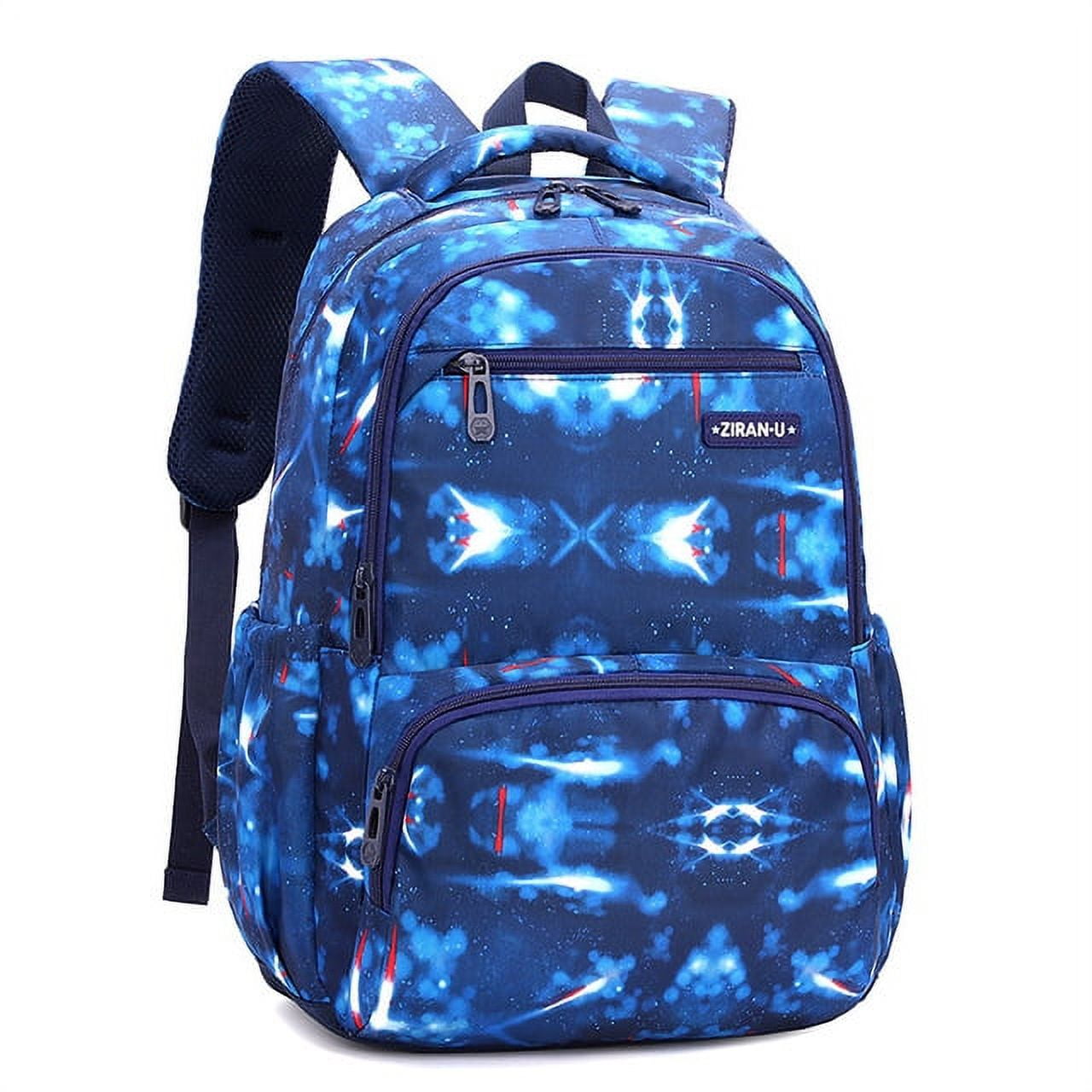 Cocopeaunt 4 Color Teenage Boys Girls Primary Children School Bags for Oxford Waterproof Kids School Backpacks Grade 1-6 Boy Child Book Bag, Kids