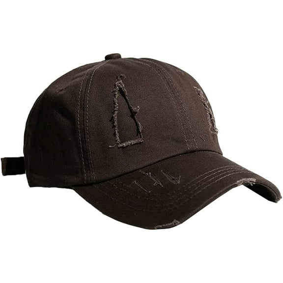 CoCopeaunt Classic Cotton Baseball Cap for Women Men Solid Denim Soft Hats Adjustable Casual Outdoor