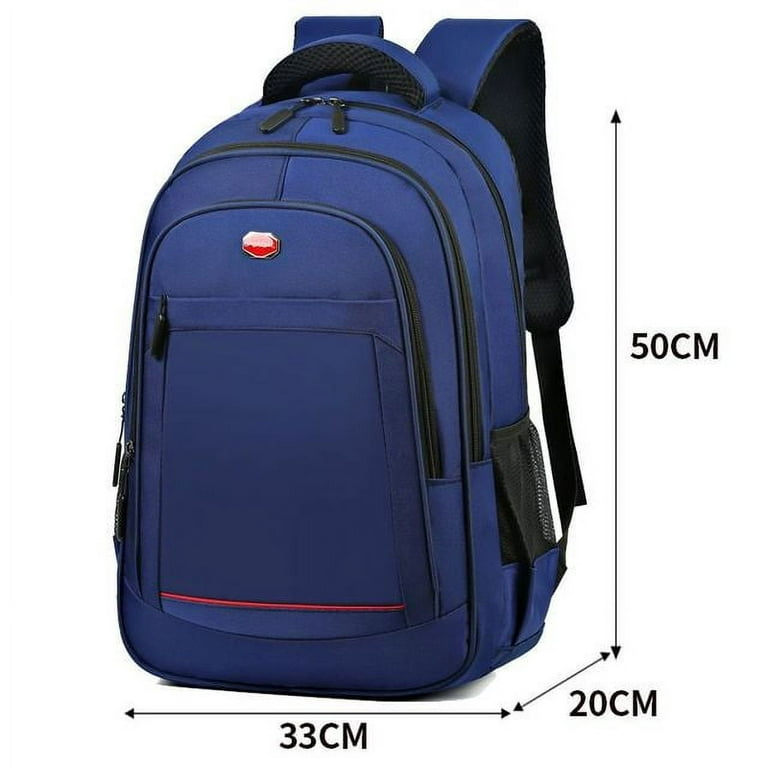 Cocopeaunt College Student Backpack Men Large Capacity High School Bag for Teenage Nylon Casual Campus Man Backpack Laptop 15.6 inch, Adult Unisex