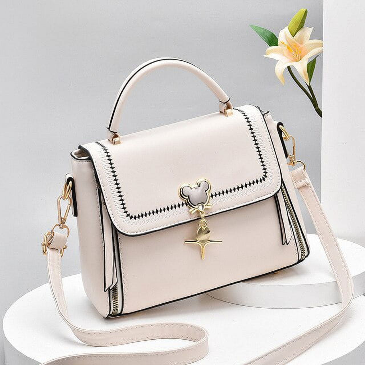 Brand design panelled women handbag small luxury PU leather female shoulder  messenger bag 2023 Fashion Fold ladies Totes bolsas