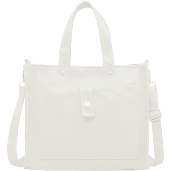 CoCopeaunt Fashion Canvas Shoulder Bag for Women Girls Large Vintage Tote Handbag Crossbody Bag