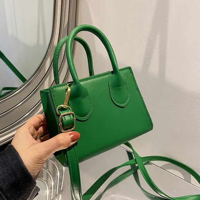 CoCopeaunt Fashion Small Shoulder Bags For Women Solid Color Pu Leather Mini Crossbody Messenger Bag Female Summer Handbag Purse Totes