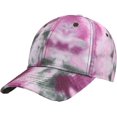 thumbnail image 1 of CoCopeaunt Fashion Tie-dye Baseball Cap for Women Men Trendy Colorful Soft Cotton Adjustable Hats Outdoor Summmer Winter, 1 of 3