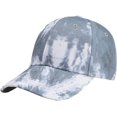 thumbnail image 1 of CoCopeaunt Fashion Tie-dye Baseball Cap for Women Men Trendy Colorful Soft Cotton Adjustable Hats Outdoor Summmer Winter, 1 of 3
