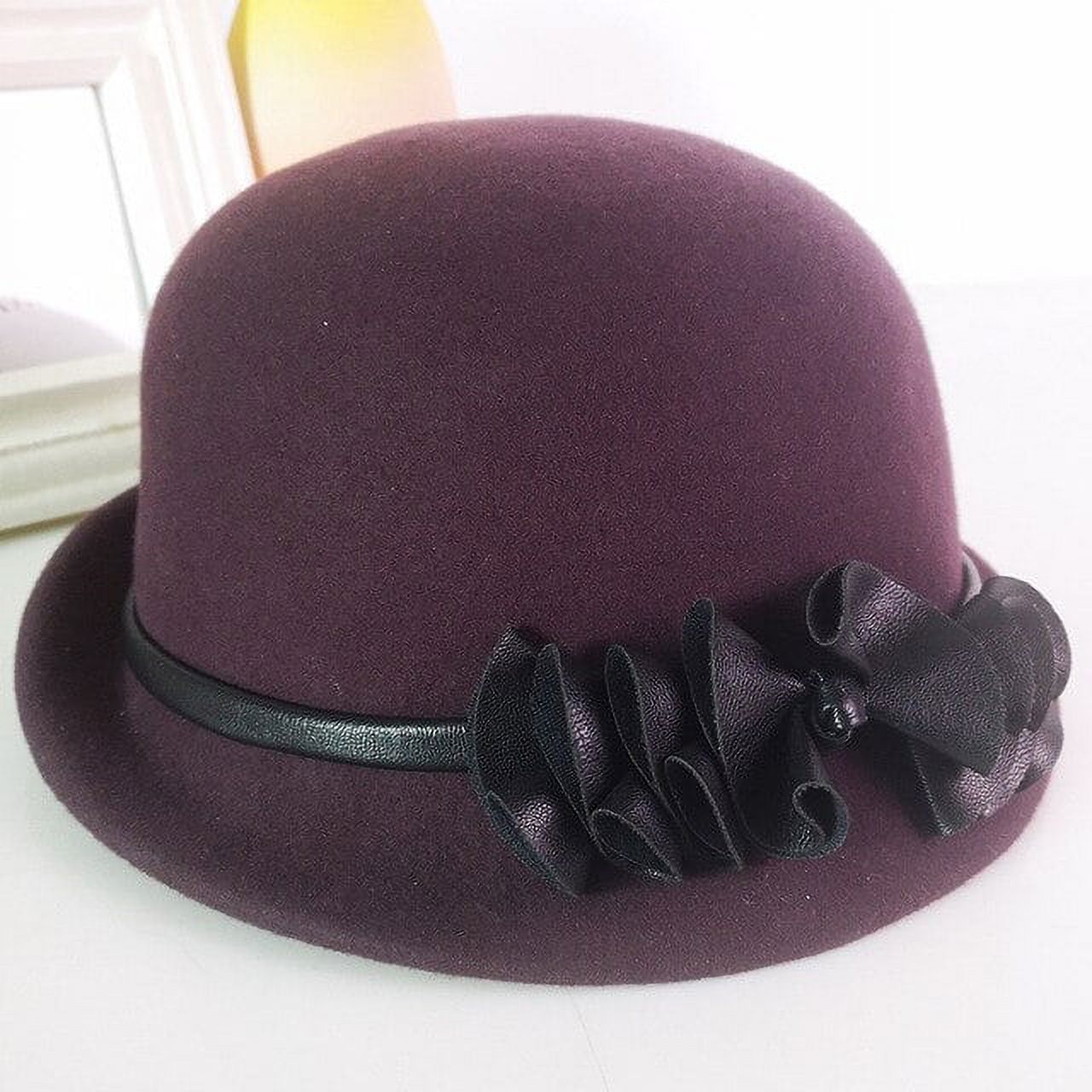 CoCopeaunt Feminine Autumn And Winter Elegant Flower Curling 