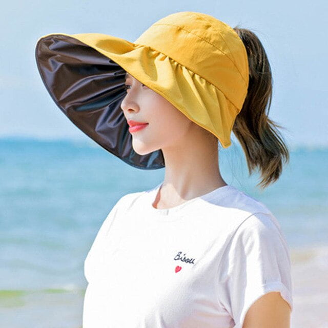 CoCopeaunt Free-TFop Sun Hat Womens Autumn Anti-uv Hat Womens Butterfly  Fishermans Hat Black Glue Sun Hat Outdoor Sun Hat 
