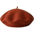 thumbnail image 1 of CoCopeaunt French Wool Beret Hat Fashionable Chic Casual Warm Cap Girls Ladies Artist Painter Hat, 1 of 7