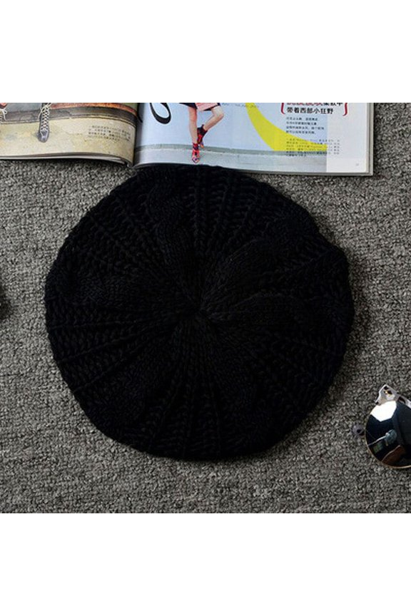 Icelandic Mao Beret, Korean Version Of Fashionable Ladies Knitted Hat Fashion Fashion New Cute Wool Hat