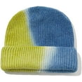 thumbnail image 1 of CoCopeaunt Kawaii Crochet Hats Contrasting Color Design Cute Beanies Hats Slouchy Beanies for Women Girls for Winter, 1 of 5