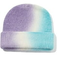 thumbnail image 1 of CoCopeaunt Kawaii Crochet Hats Contrasting Color Design Cute Beanies Hats Slouchy Beanies for Women Girls for Winter, 1 of 5
