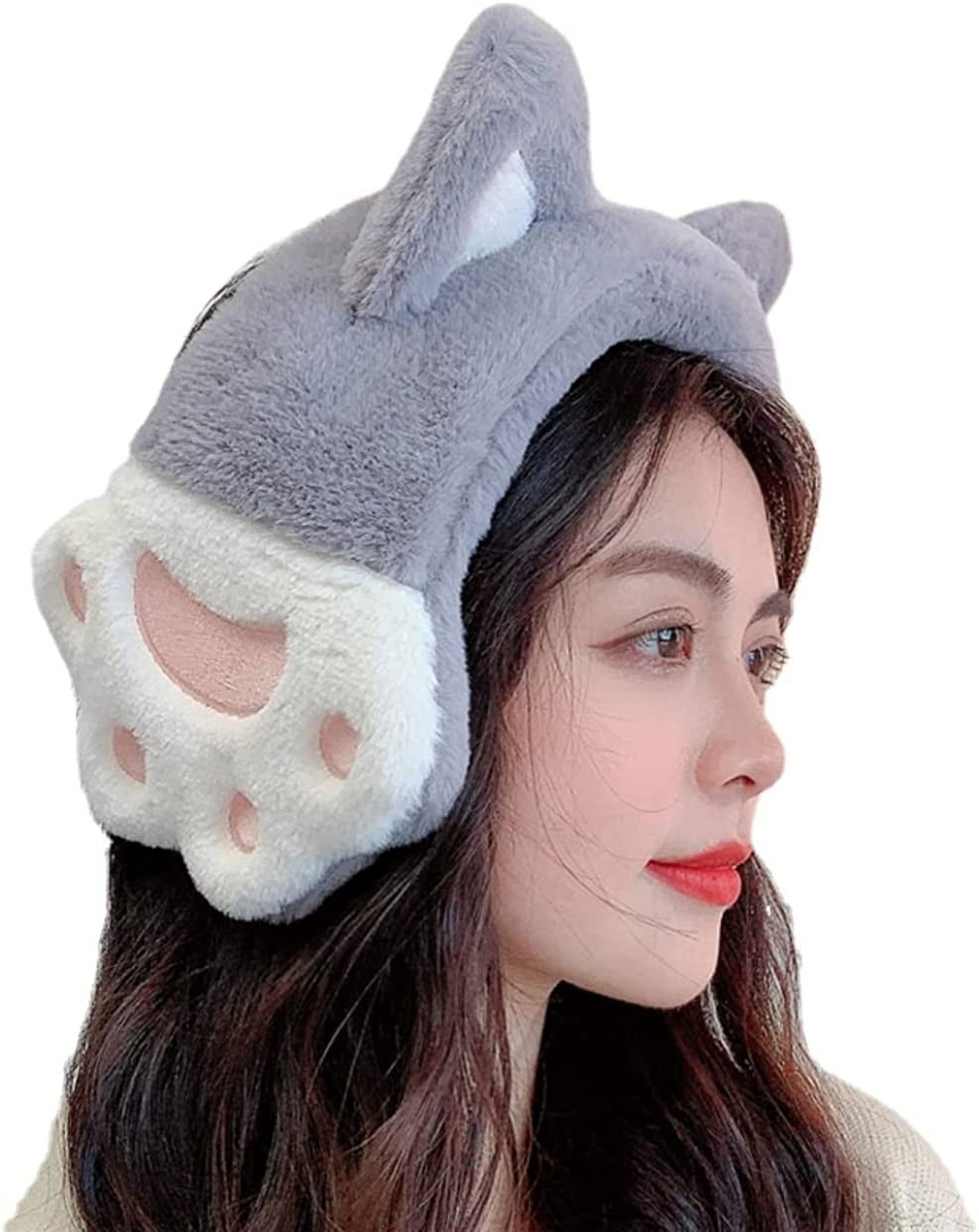 CoCopeaunt Kawaii Earmuffs for Women Girls Earmuffs Kawaii Accessories