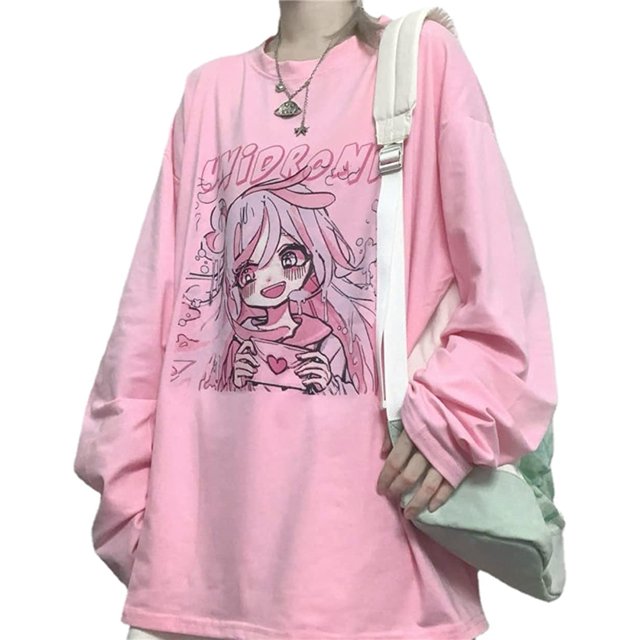 CoCopeaunt Kawaii Shirt Kawaii Clothes Anime Shirt Kawaii Shirts for