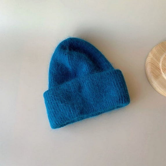 CoCopeaunt Korean Version Of The Autumn And Winter 100% Knit Cap Soft Cute Small Fresh Melon Skin Cap Soft